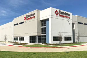 Karndean showroom and warehouse in For Worth, TX