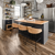 Kitchen featuring our Smoked American Maple RCP6545 floors in Good Bones season 8 episdoe 4